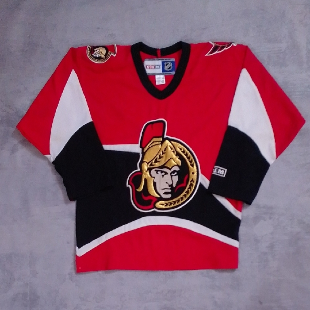 Vintage 90s STARTER OTTAWA SENATORS HOCKEY JERSEY BLANK